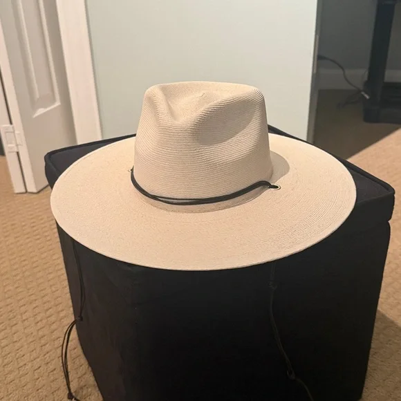 Handwoven Mexican Palm Straw Codi Hat Large - Picture 7 of 9